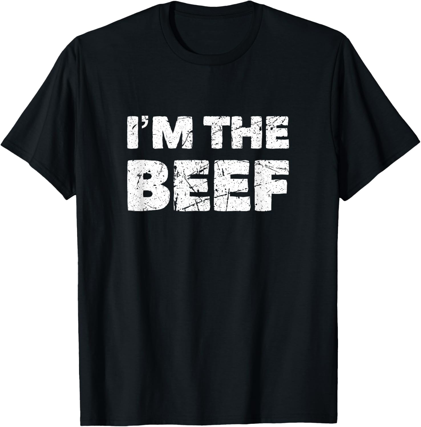 I'm the Beef - Black, Cotton, Short Sleeve, , Regular Fit, , S T-Shirt - T-Shirt | Black