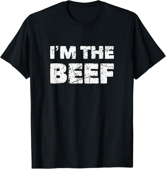 I'm the Beef - Black, Cotton, Short Sleeve, , Regular Fit, , S T-Shirt - T-Shirt | Black