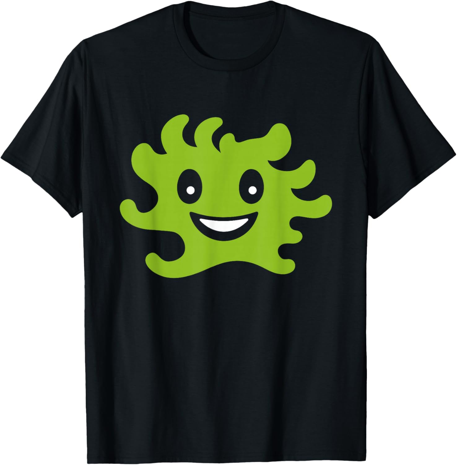 Cute Seaweed Funny Minimalist Simple Algae T-Shirt - T-Shirt | Black