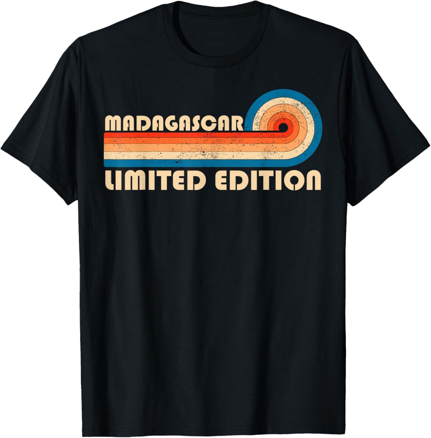 MADAGASCAR Country Travel Vacation Souvenir T-Shirt - T-Shirt | Black