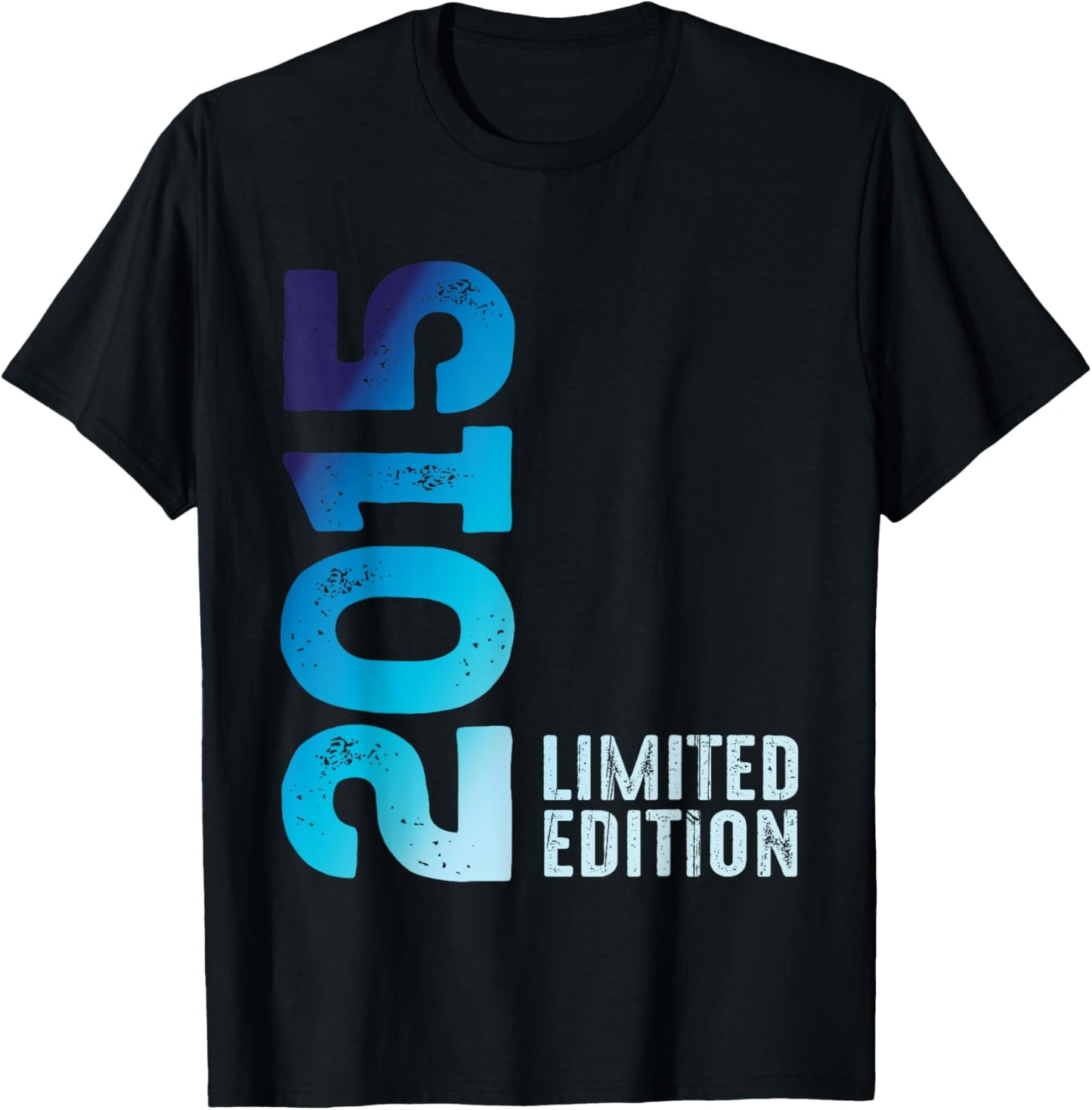 Awesome Year 2015 Vintage Since 2015 Limited Edition 2015 T-Shirt - T-Shirt | Black
