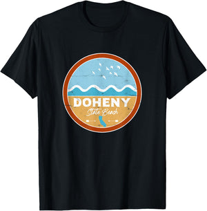 Doheny State Beach California CA Beach Lover Waves T-Shirt - T-Shirt | Black