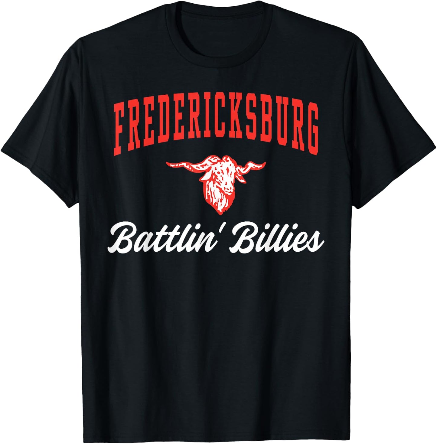 Fredericksburg High School Billies C3 T-Shirt - T-Shirt | Black