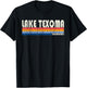 Vintage 70s 80s Style Lake Texoma OK T-Shirt - T-Shirt | Black