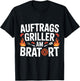Auftragsgriller Am Bratort Grillparty Männer T-Shirt - T-Shirt | Black