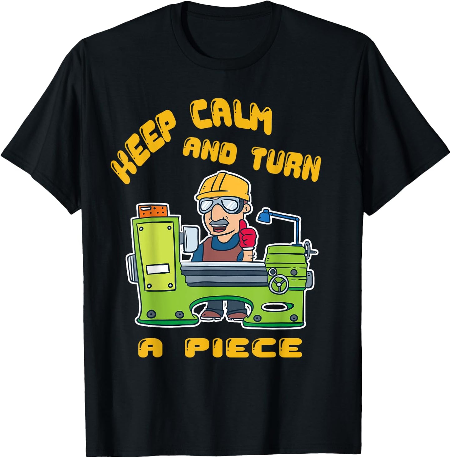 Metal Lathe | Milling Machine Shirt T-Shirt - T-Shirt | Black