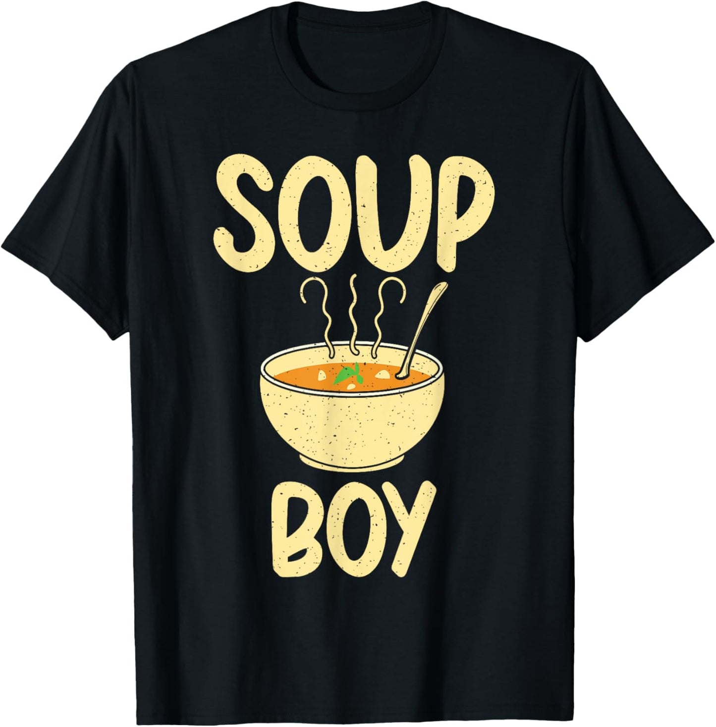 Soup Lover Soup Boy T-Shirt - T-Shirt | Black