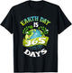 Vintage Earth Day Is 365 Days Climate Change Global Warming T-Shirt - T-Shirt | Black