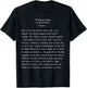 Emily Bronte Wuthering Heights Vintage Text Gift T-Shirt - T-Shirt | Black