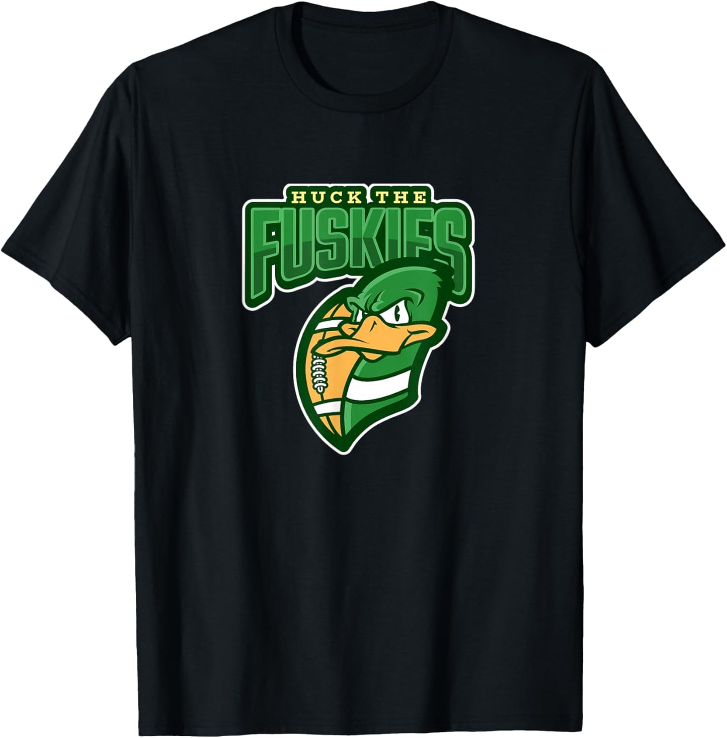 Huck The Fuskies Rivalry T-Shirt - T-Shirt | Black
