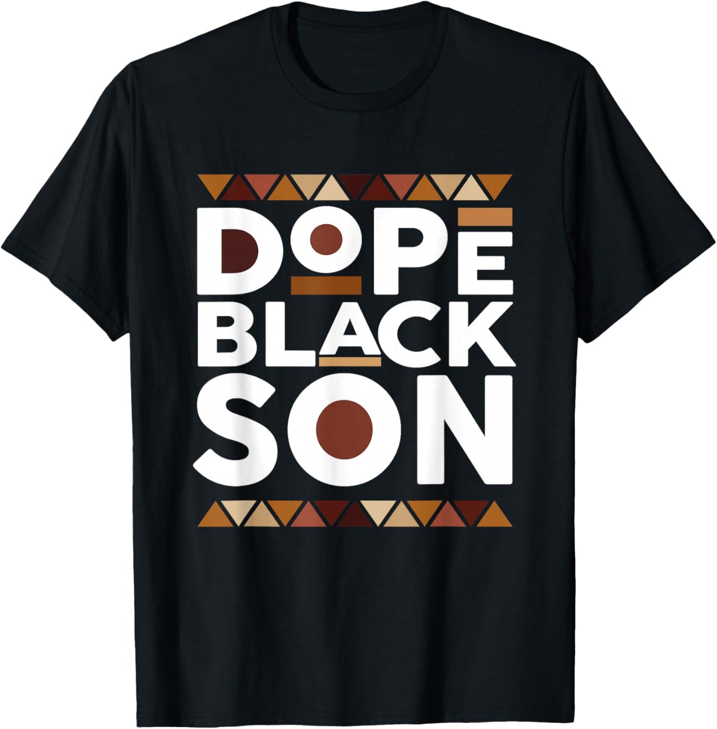 Black History Month Family Matching Melanin Dope Black Son T-Shirt - T-Shirt | Black