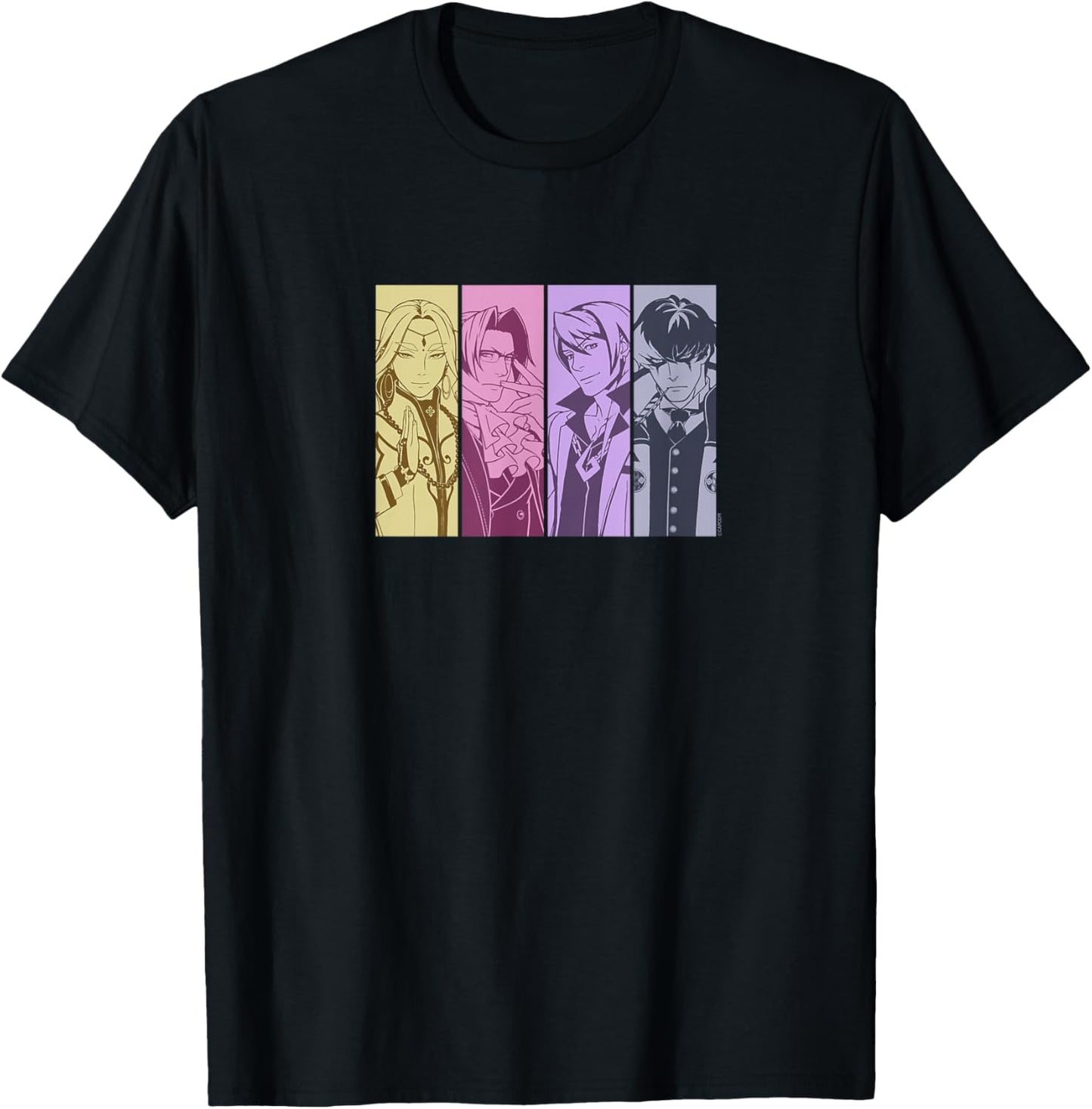 Capcom Apollo Justice: Ace Attorney , Erwachsene, Fans of animated content, young adults, teenagers, Kurzarm, , Schwarz, S T-Shirt - T-Shirt | Black