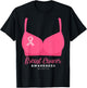BRA Breast Cancer Awareness Month Wear Pink Ribbon October T-Shirt - T-Shirt | Black