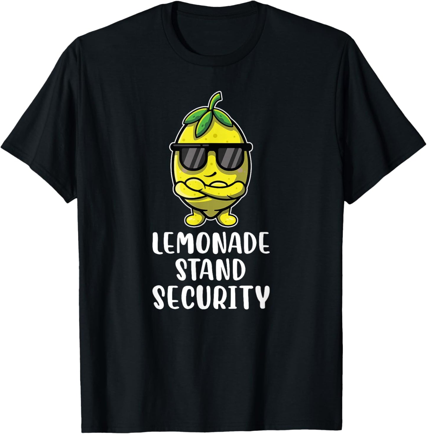 Lemonade Stand Security Lemonade Crew Lemon Juice T-Shirt - T-Shirt | Black