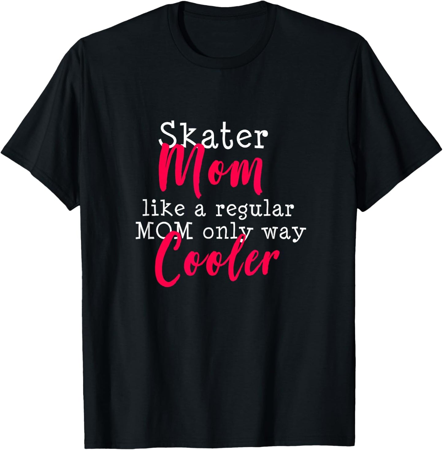 Figure Skating Mama Skater Mama T-Shirt - T-Shirt | Black