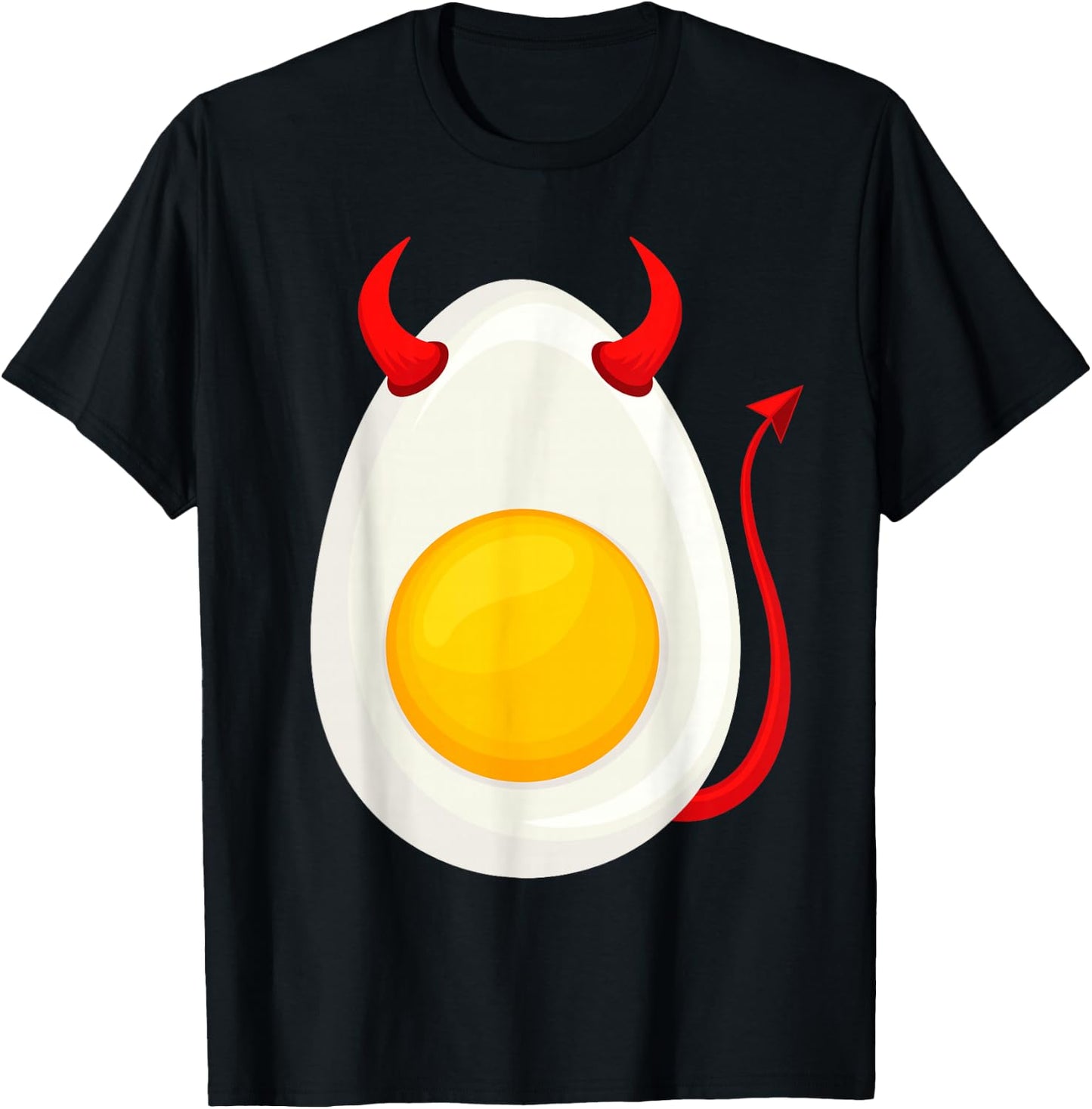 Funny Deviled Egg Cosplay DIY Halloween Costume Day Kid Boy T-Shirt - T-Shirt | Black