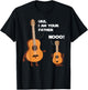 Uke I Am Your Father - Funny Ukulele Guitar Music Guitarist T-Shirt - T-Shirt | Black