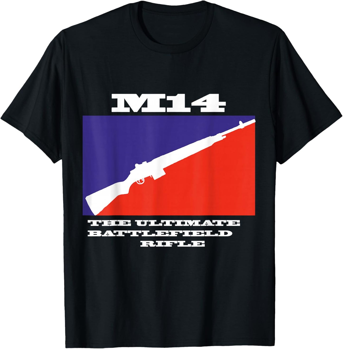 M14/M1A the ultimate .308Win 7,62 US Army Semi T-Shirt - T-Shirt | Black