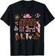This Ain't My First Rodeo Its My 3rd Girl Birthday Outfit T-Shirt - T-Shirt | Black