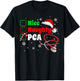 Scrub Top Men Women Xmas T-Shirt - T-Shirt | Black