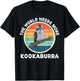 Vintage The World Needs More Kookaburra Bird Lover T-Shirt - T-Shirt | Black