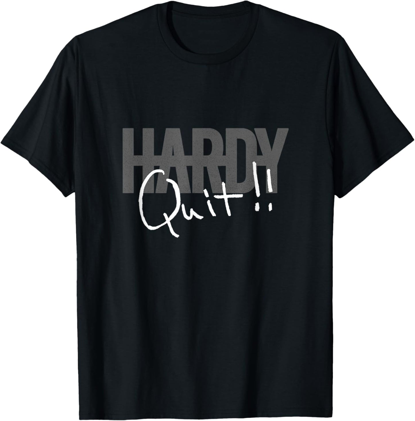 Official HARDY Quit!! T-Shirt - T-Shirt | Black