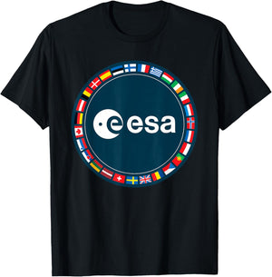 ESA European Space Agency T-Shirt - T-Shirt | Black
