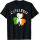 Colleen Name Gift - Lucky Irish Pride T-Shirt - T-Shirt | Black