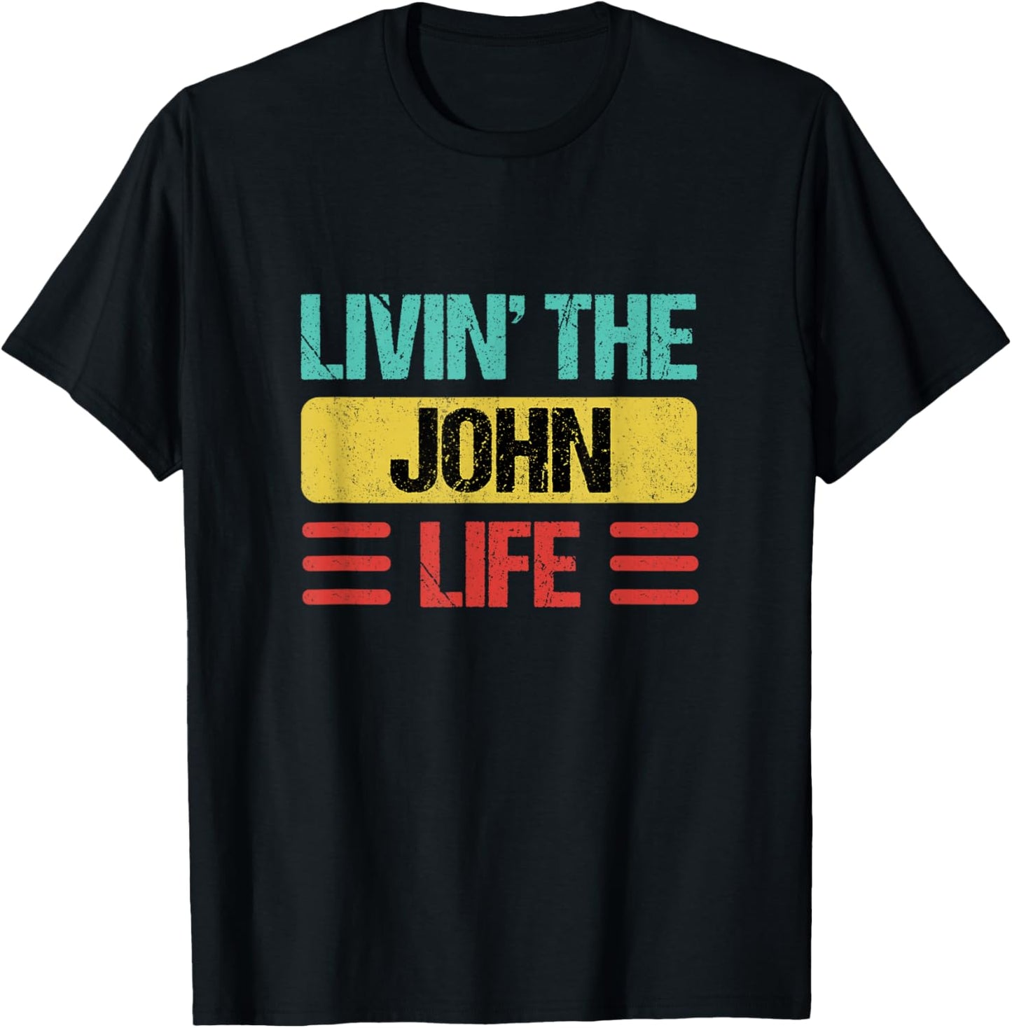John Name T-Shirt - T-Shirt | Black