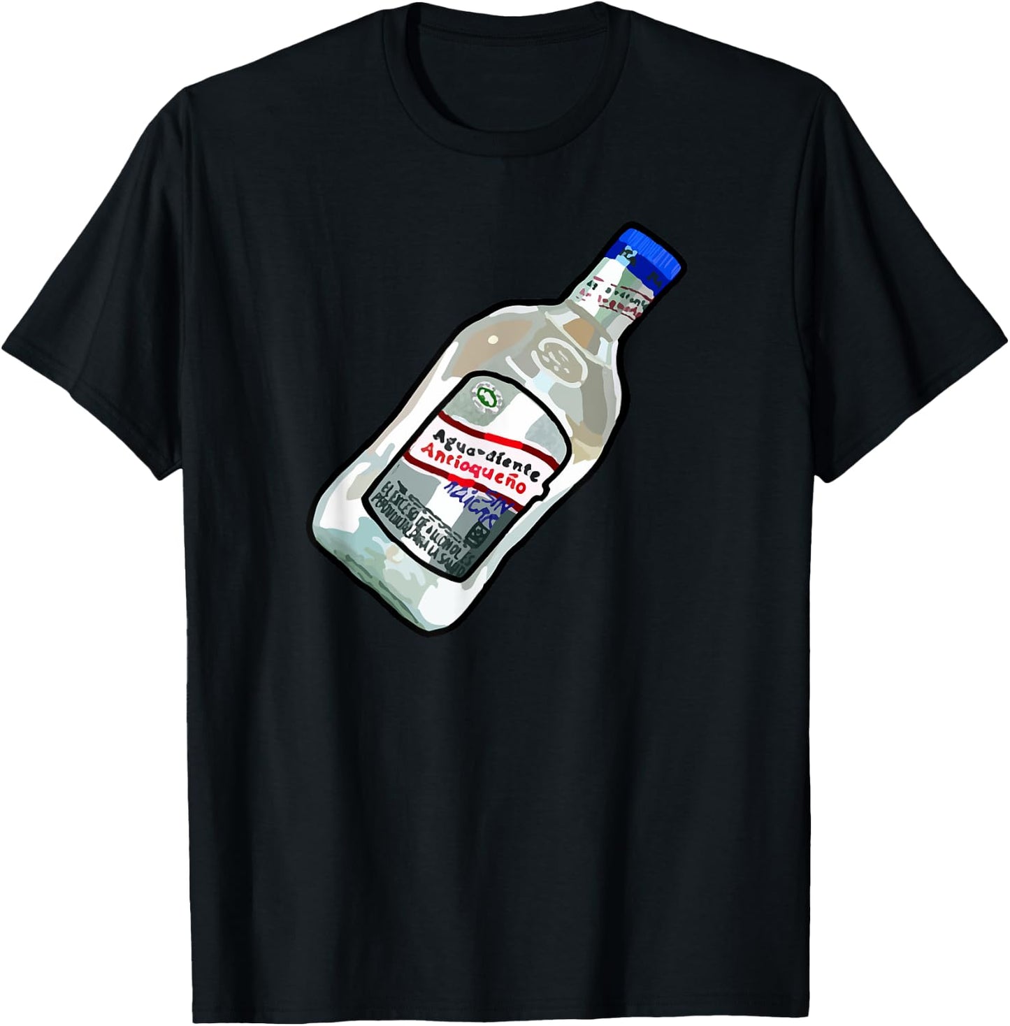 Parcero Aguardiente Decolombia From Colombia Parceros T-Shirt - T-Shirt | Black