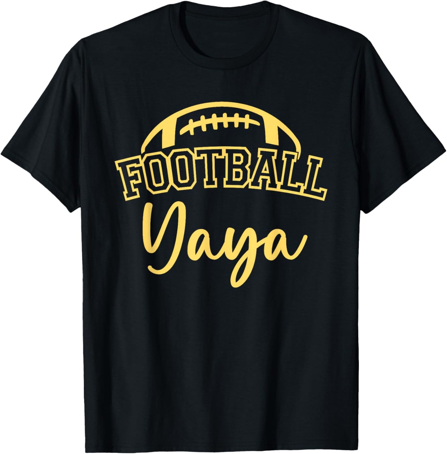 Football Yaya Matching Family Football T-Shirt - T-Shirt | Black