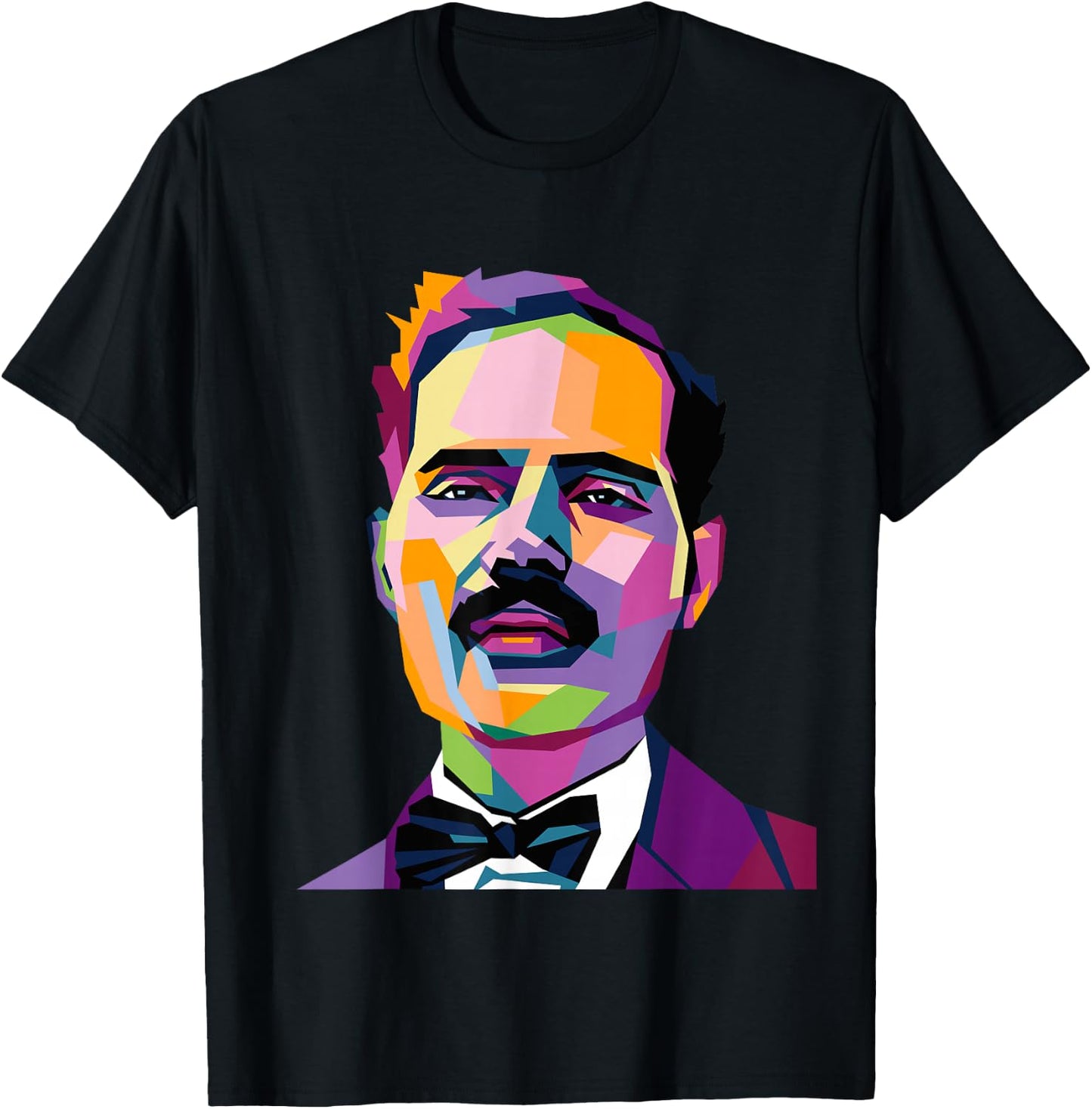 Pedro Albizu Campos Puerto Rico History Resiste Pop Art T-Shirt - T-Shirt | Black