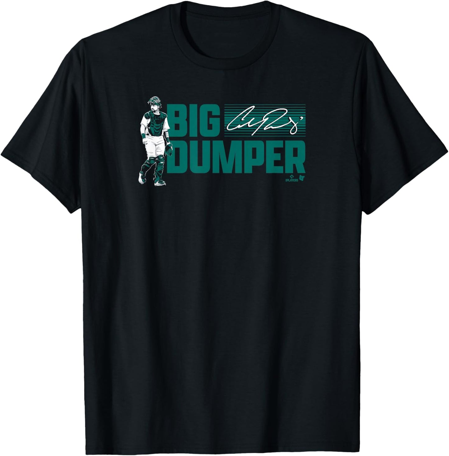 Cal Raleigh - Big Dumper - Seattle Baseball T-Shirt - T-Shirt | Black
