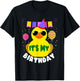 Its My Birthday for Duckie Rubber Duck Quack Lover T-Shirt - T-Shirt | Black