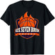 Alpha Slang Kids Bruh 67 Basketball Ice Cream Drip Six Seven T-Shirt - T-Shirt | Black