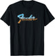 Fender Chrome Logo T-Shirt - T-Shirt | Black