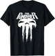 Marvel Punisher Melting Skull Vintage Chest Logo T-Shirt - T-Shirt | Black