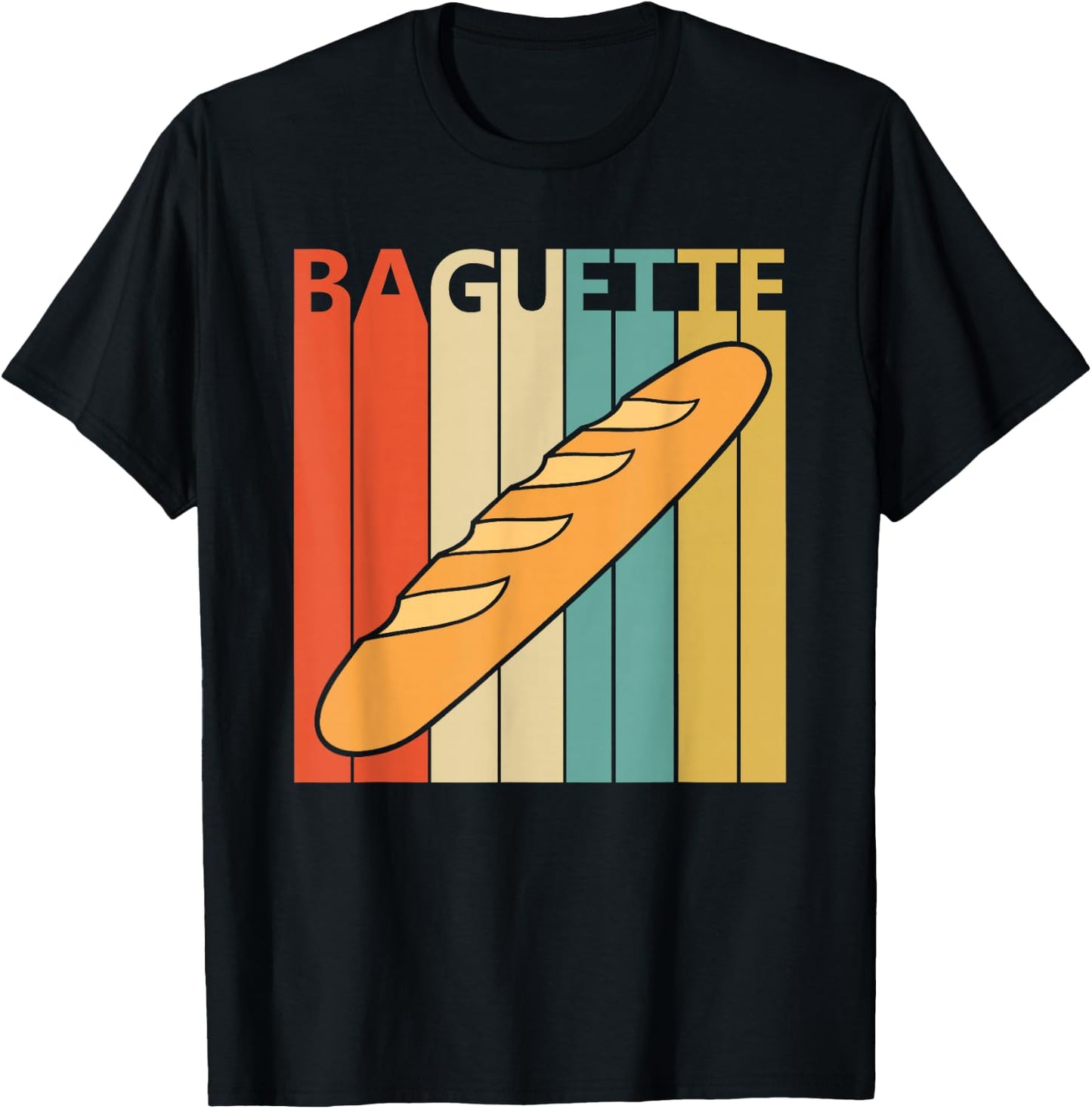 Vintage Baguette T-Shirt - T-Shirt | Black