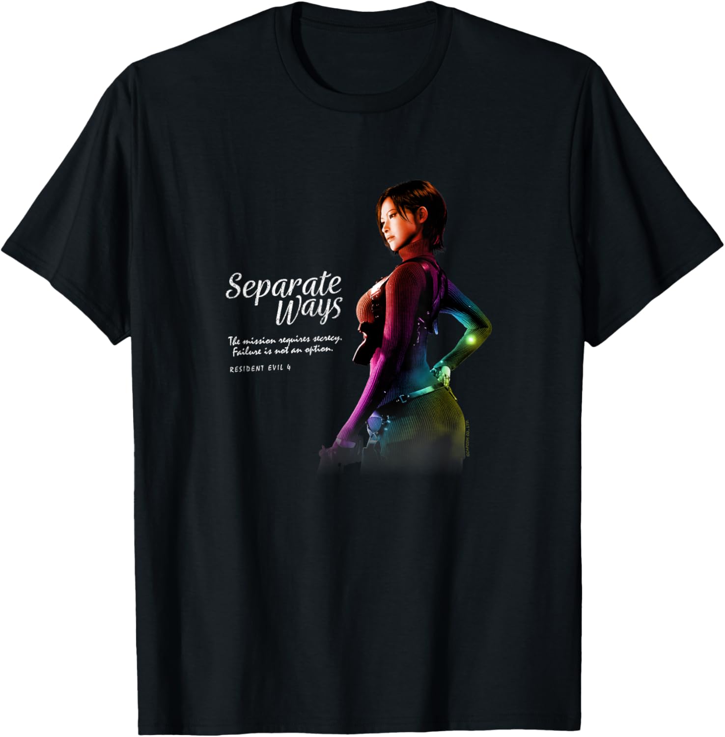 RESIDENT EVIL 4 Gaming Design T-Shirt - T-Shirt | Black