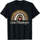 Case Manager Rainbow Funny Halloween Case Management T-Shirt - T-Shirt | Black