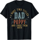 I Have Two Titles Dad And Poppy I Rock Them Both - Poppy T-Shirt - T-Shirt | Black