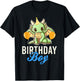 Cute Dragon Birthday Boy T-Shirt - T-Shirt | Black