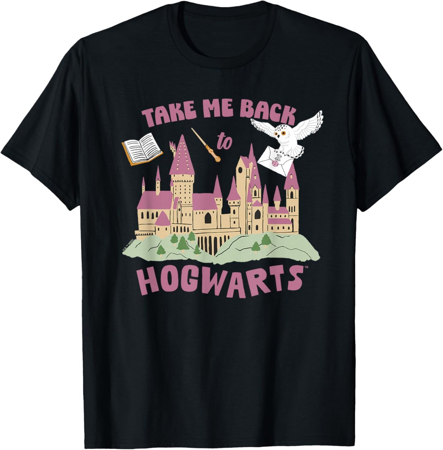 Harry Potter Take Me Back To Hogwarts T-Shirt - T-Shirt | Black