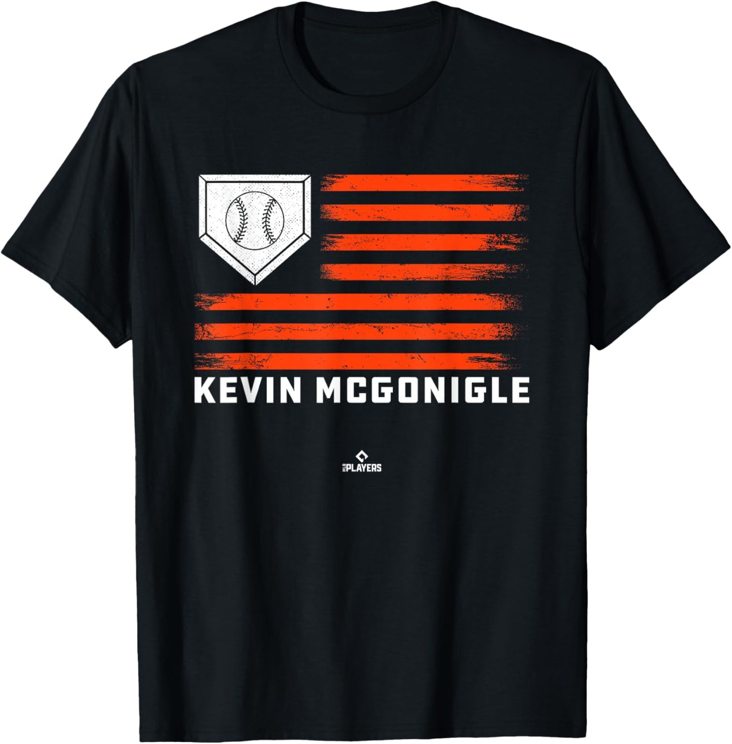 Vintage Flag Gameday Kevin McGonigle Prospect Baseball Fan T-Shirt - T-Shirt | Black