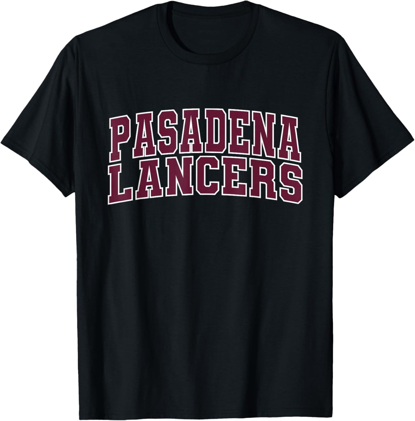 Pasadena City College Lancers Apparel Sports Fan T-Shirt - T-Shirt | Black