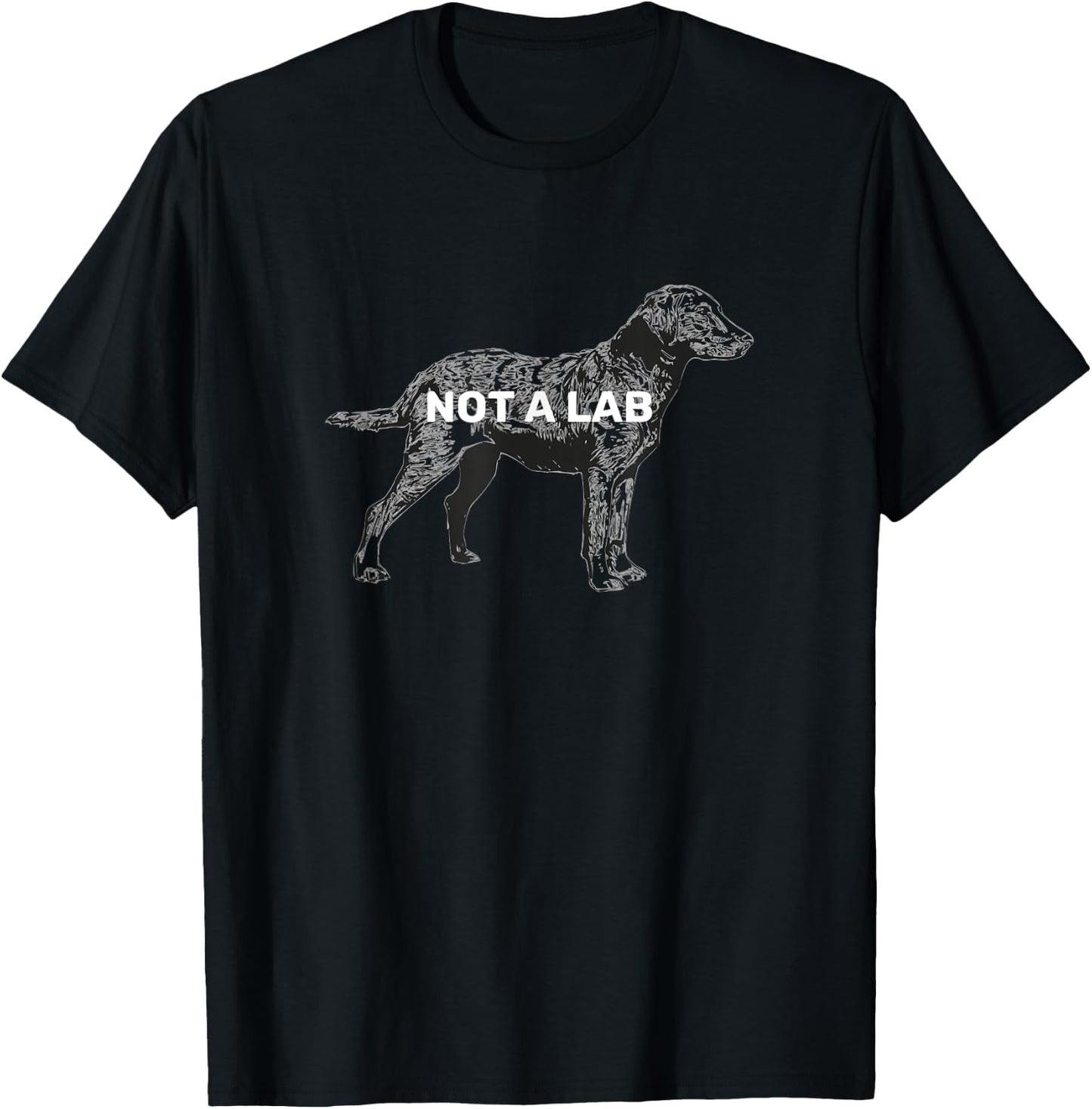 Not A Lab, Chesapeake Bay Retriever Men Women T-Shirt - T-Shirt | Black