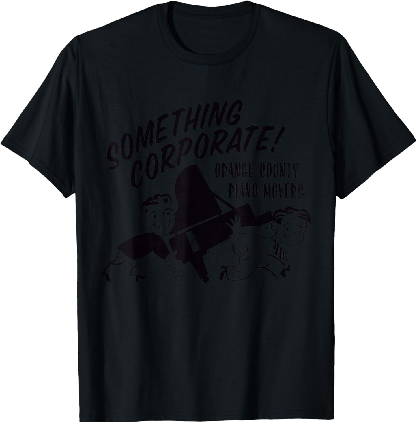 Something Corporate - Piano Movers T-Shirt - T-Shirt | Black