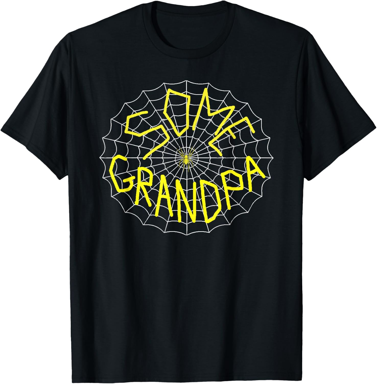 Charlotte's Some Grandpa Spider Web T-Shirt - T-Shirt | Black
