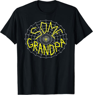 Charlotte's Some Grandpa Spider Web T-Shirt - T-Shirt | Black