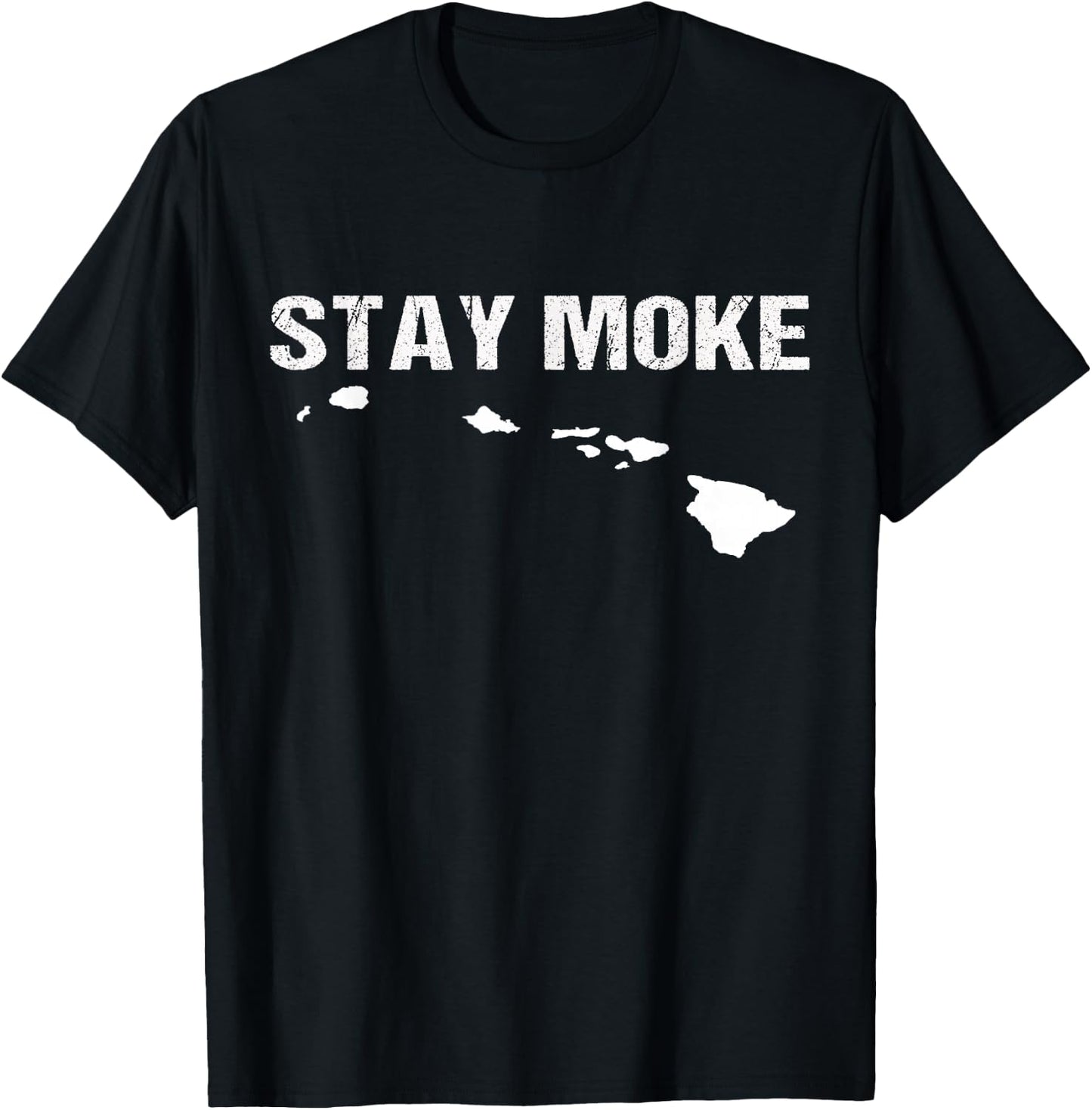 Moke Hawaiian Islands T-Shirt - T-Shirt | Black